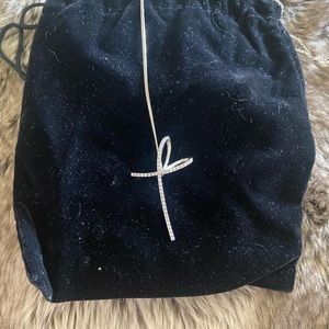 Diamond Cross Heart Necklace